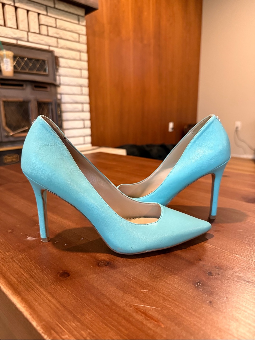 Sam Edelman Tiffany blue heels size 5 1/2